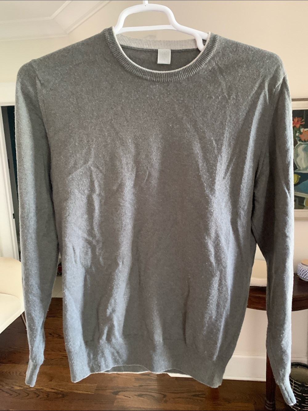 Eleventy Grey Crewneck Sweater